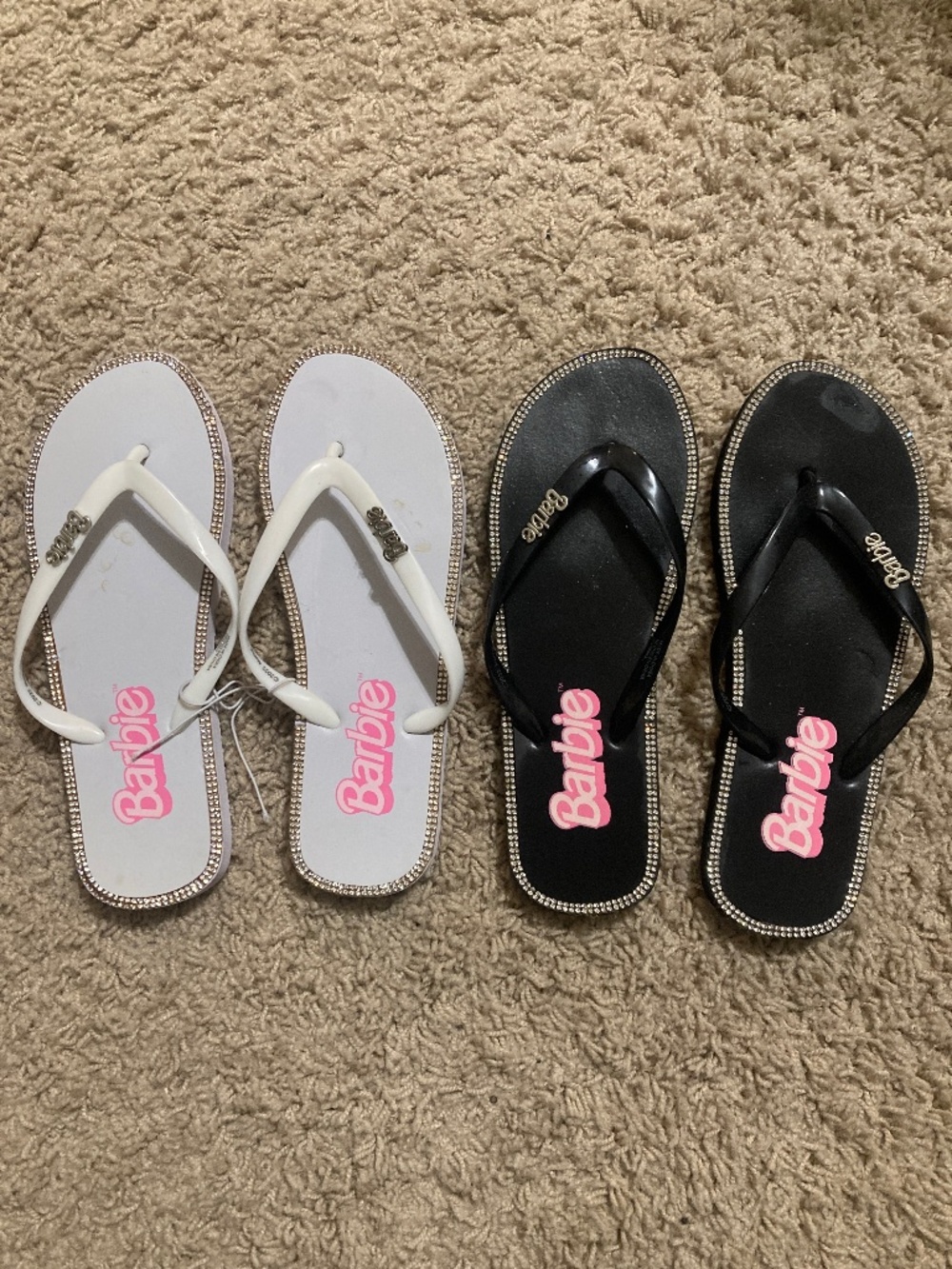 Barbie flip flops